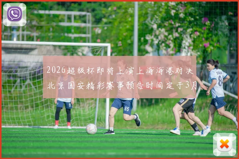 2026超级杯即将上演上海海港对决北京国安精彩赛事预告时间定于3月1日下午15点30分